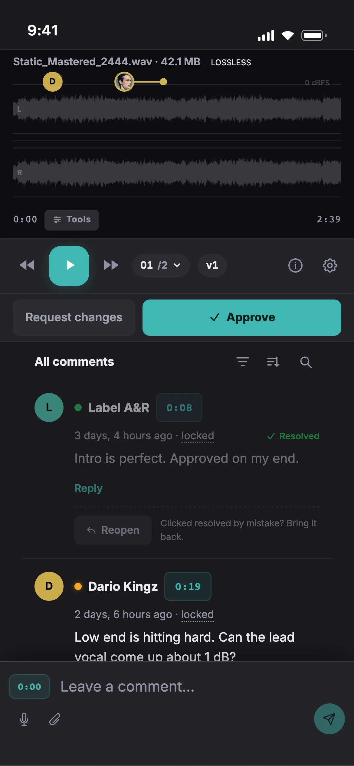 Soneam client review on iPhone