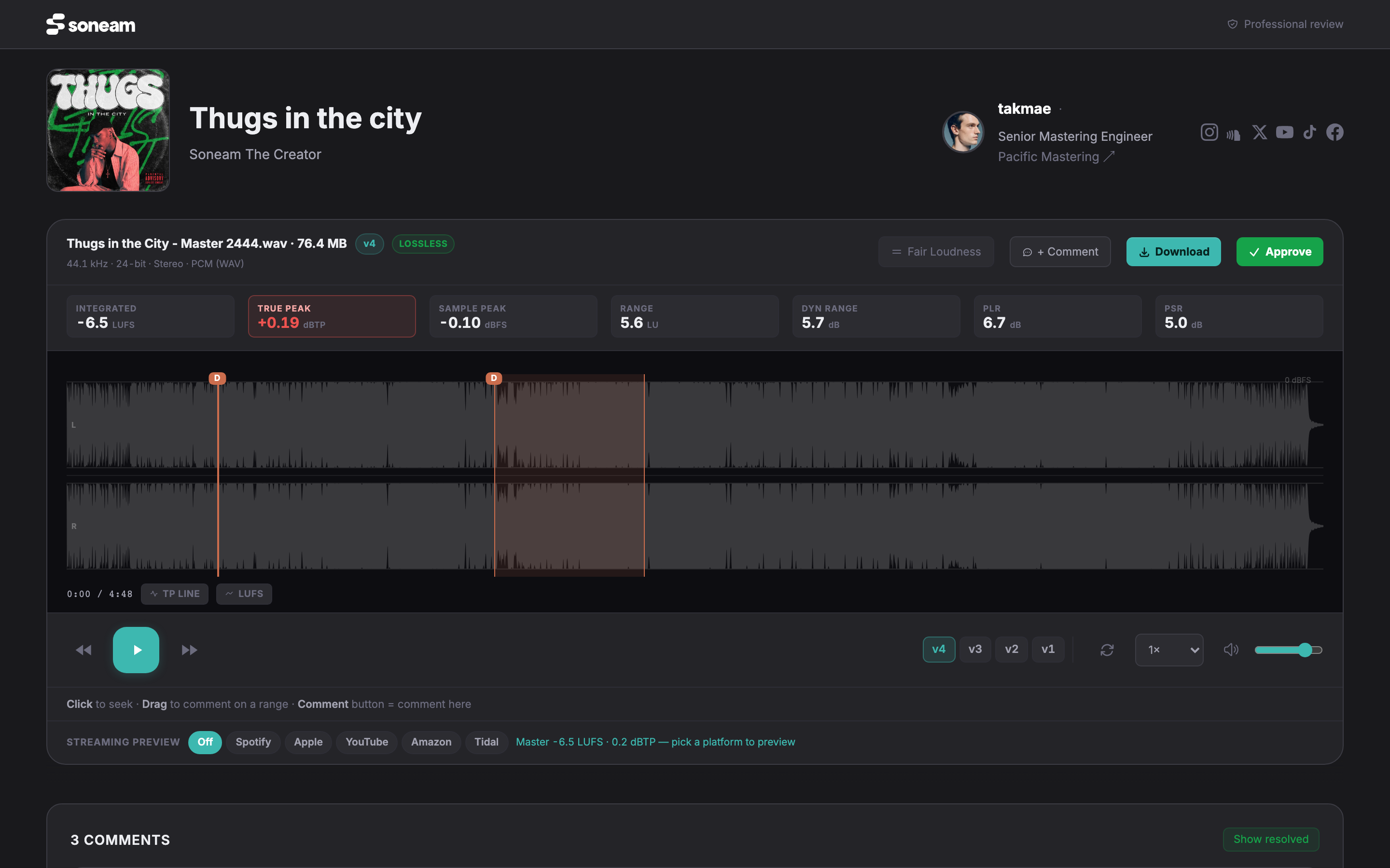 A Soneam client review